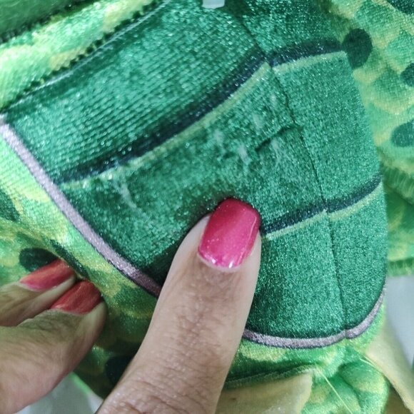 PJ Masks Green Power Lizard Costume Toddler One Size Halloween NEW w/FLAW - Picture 7 of 8